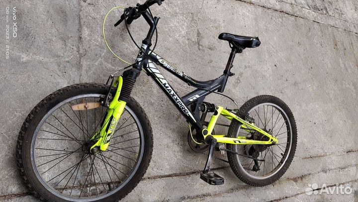 Велосипед детский горный двухподвес, колеса 20