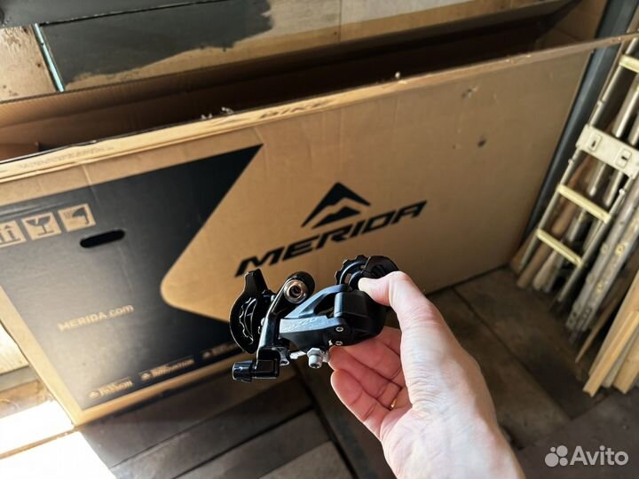 Трансмиссия Microshift 2x8 новая от Merida