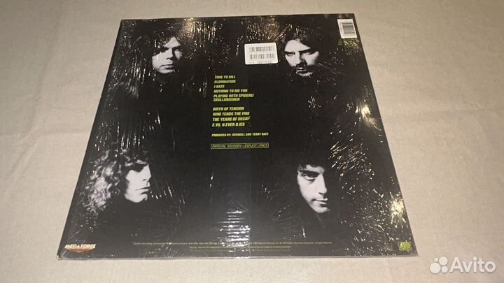 Overkill – The Years Of Decay LP 1st Europe press