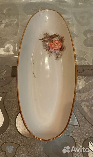 Блюдо овальное СССР 2 шт цена за всё