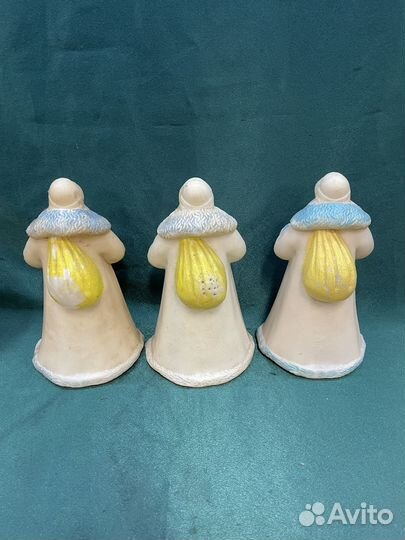 Дед мороз СССР. Пластмасса