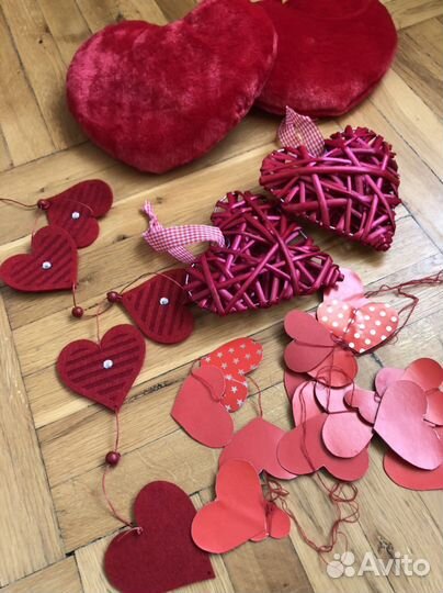Декор сердце (набор)