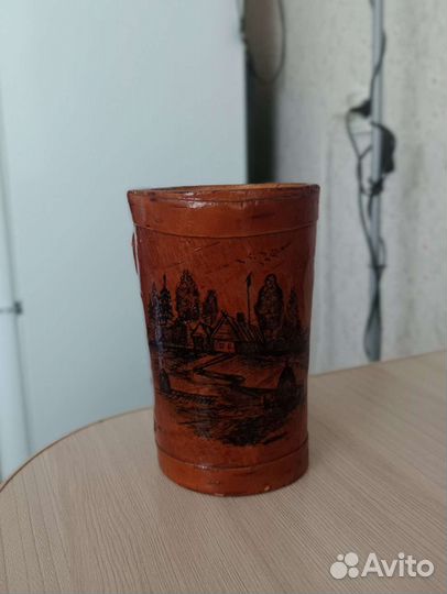 Кружка берестяная СССР