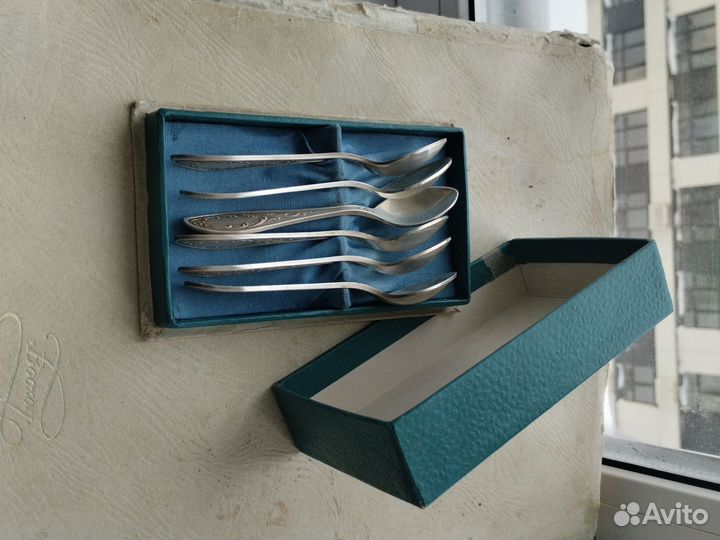 Чайные ложки мельхиор СССР