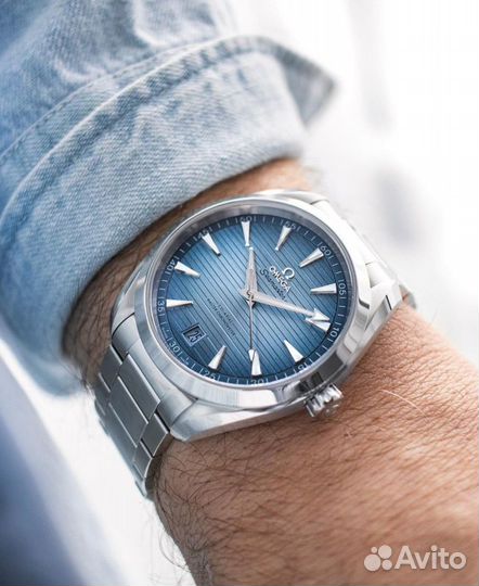 Часы Omega Seamaster Aqua Terra Summer Blue