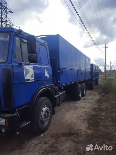 МАЗ 6303А8 с прицепом, 2009