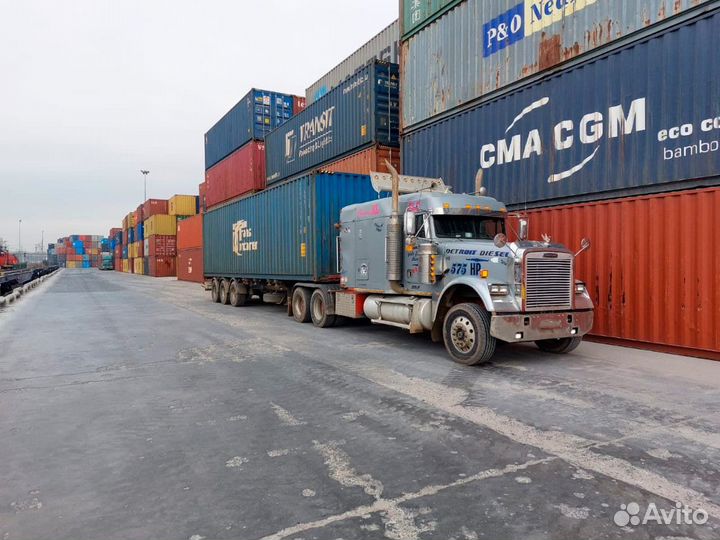 Перевозка контейнеров 40 футов