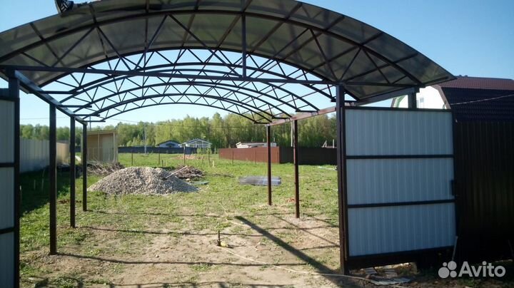 Арочные навесы