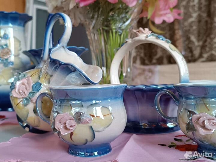 Чайный сервиз ручная работа