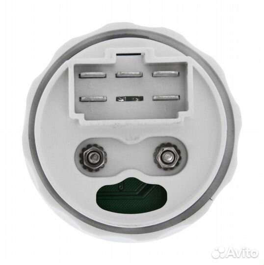 Указатель угла поворота руля, белый циферблат, нер