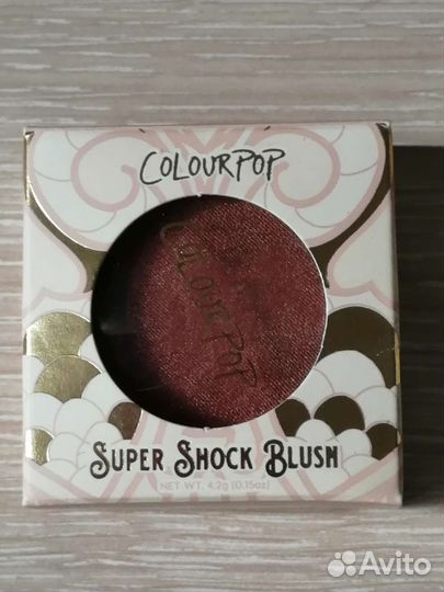Румяна Colourpop super shock cheek