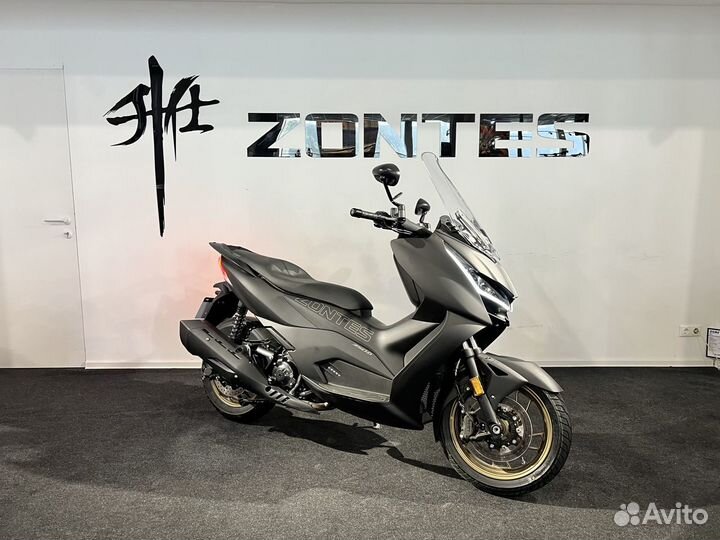 Макси-скутер Zontes ZT350-D matte-black новый