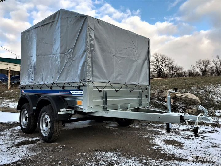 Прицеп двухосный 2,5х1,56х1,5