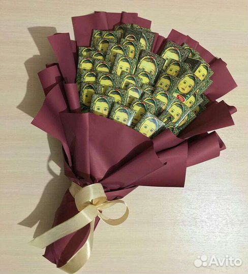 Букеты из конфет и подарочные боксы