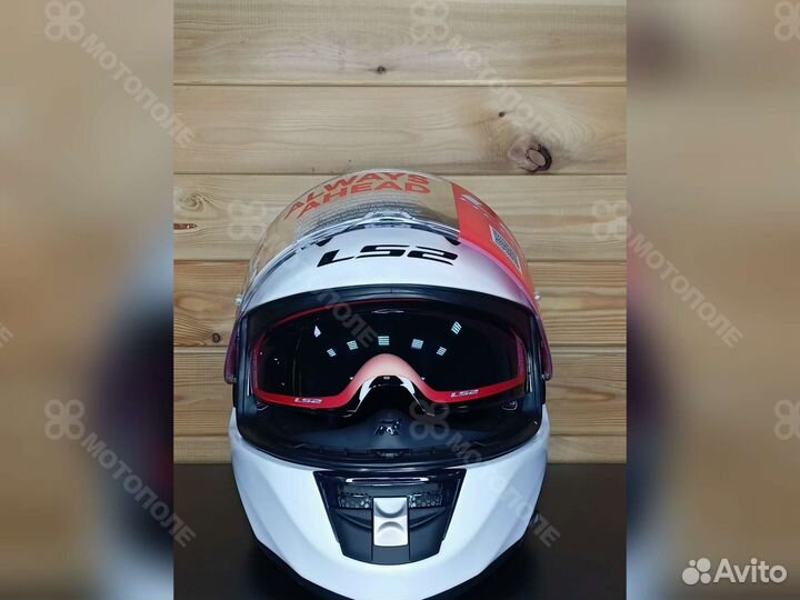 LS2 Мотошлем FF397 vector FT2 Solid