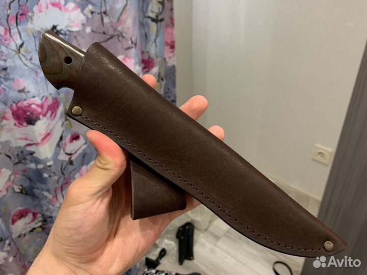 Охотничий нож из х12мф