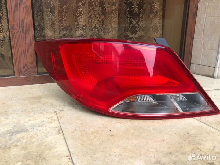 Задний фонарь на хундай солярис