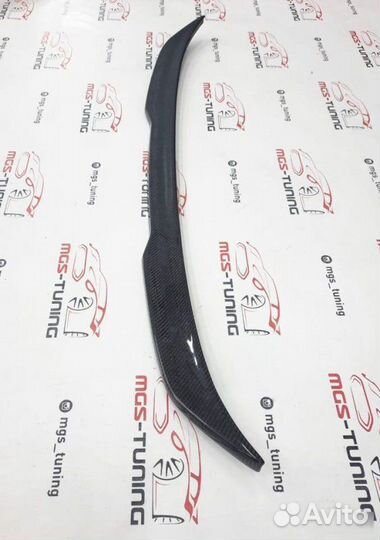 Спойлер на BMW X4 series G02 M4-Style Карбон