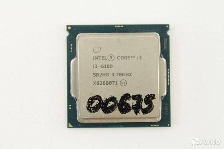Процессор (1151) Intel Core i3-6100 3.7 GHz