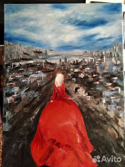 Картина маслом на холсте