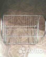 Сушилка для посуды двухярусная настольная