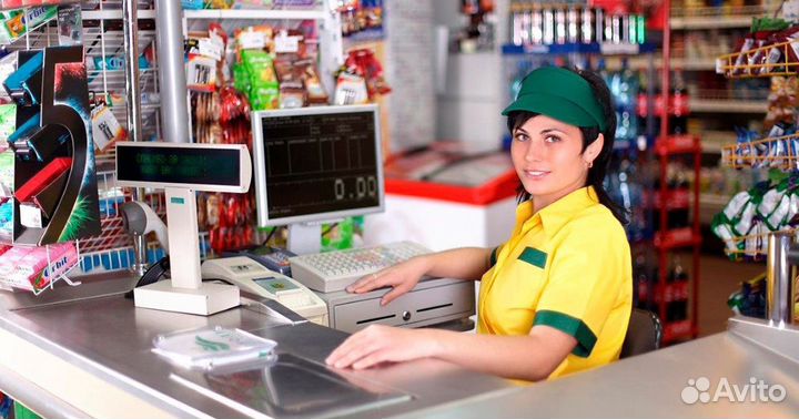 Продавец-кассир (без опыта) СПБ