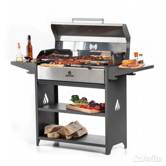 Гриль угольный Professional Optima BBQ POBn3000