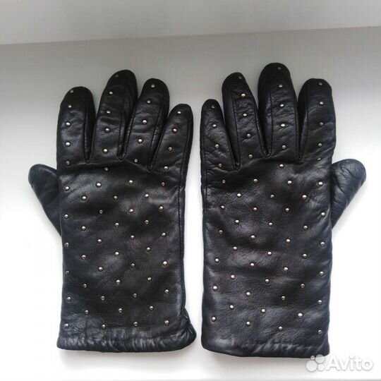 Перчатки нат. кожа