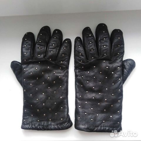 Перчатки нат. кожа