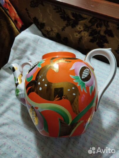 Чайник заварочный СССР дулево