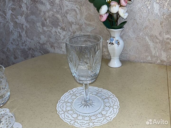 Хрустальные бокалы СССР