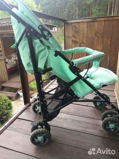 Детская складная коляска трость