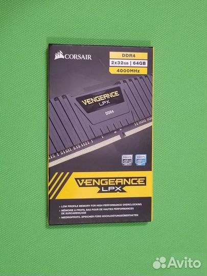 Corsair 64GB (2x32GB) DDR4 4000MHz