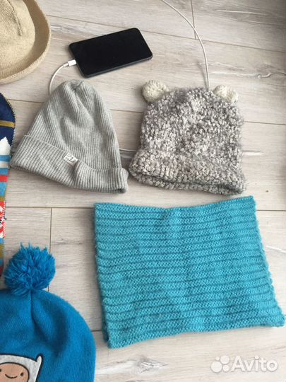 Пакет шапки шарфы снуды берет 52-54 Reima Zara