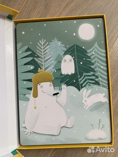 Развивающие карточки Цвета в загадках Clever