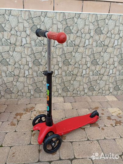 Самокат детский трехколесный trolo mini up