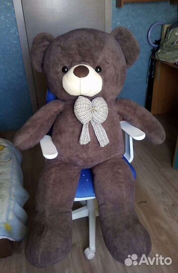 Большой плюшевый мишка новый