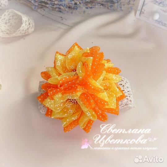 Резинки для волос ручной работы