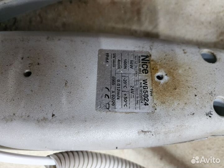 Ворота распашные бу с автоматикой Nice