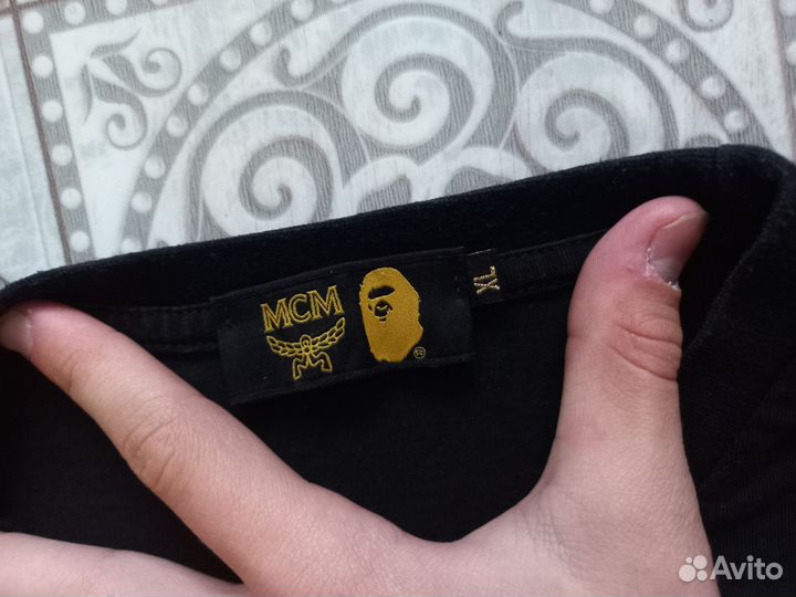 Футболка bape mcm