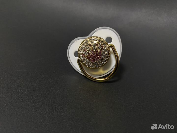 Соска пустышка со стразами