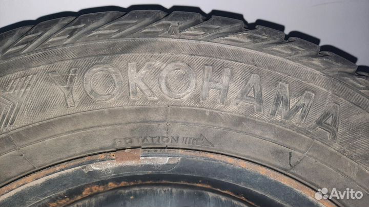 Yokohama ig35 Шины колеса на 16 зимние шипованые