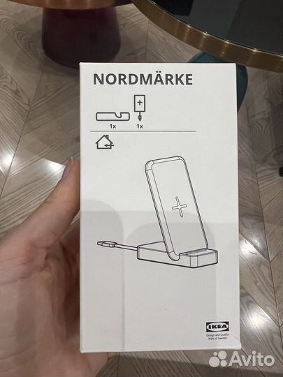 Беспроводная зарядка IKEA