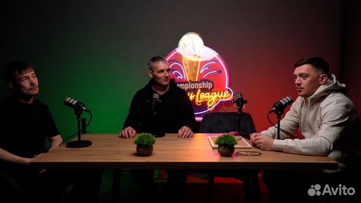 Студия для записи подкастов