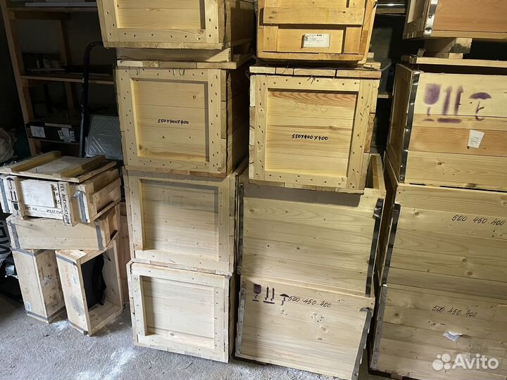 Деревянные ящики