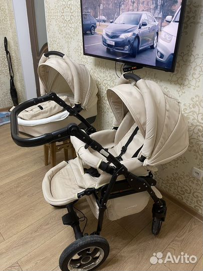 Коляска 2 в 1 adamex nitro