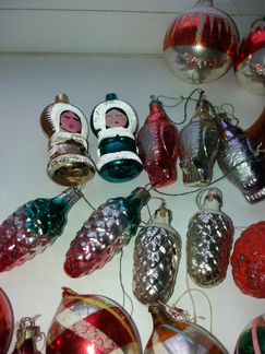 Ёлочные игрушки гдр и СССР, 60-е годы