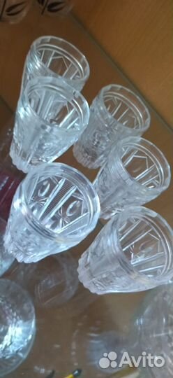 Стопки хрустальные СССР 6шт