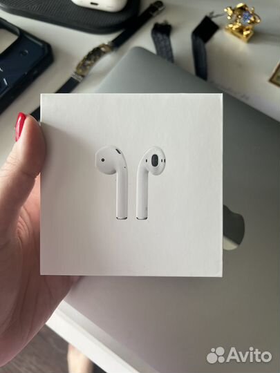 Беспроводные наушники apple airpods 2