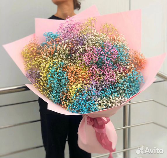 Цветы и букеты с доставкой гипсофилы